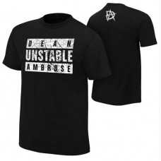 WWE футболка рестлера Дина Эмброуз "Unstable Ambrose", Dean Ambrose